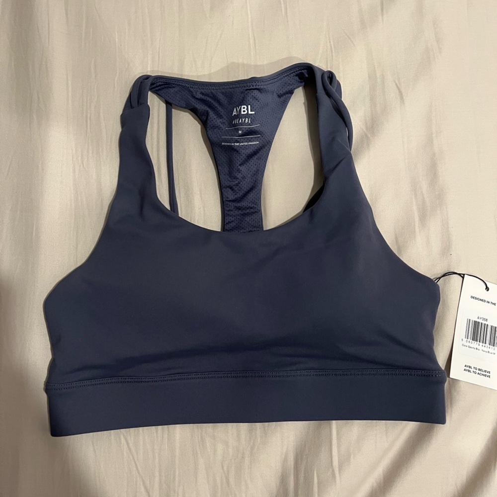 AYBL Navy Blue Sports Bra